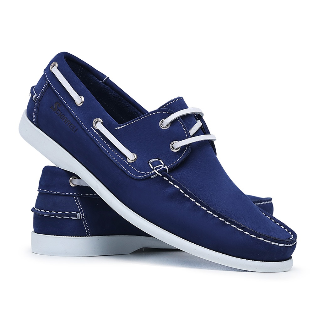Sapato Masculino Mocassim Couro Calçados Dockside Casual Oxford
