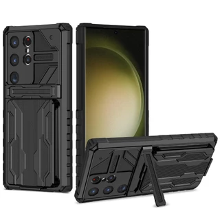 Capa Anti Impacto com Porta Cartão Para samsung Galaxy s24 plus/ s24 ultra(pelicula de vidro opcional)