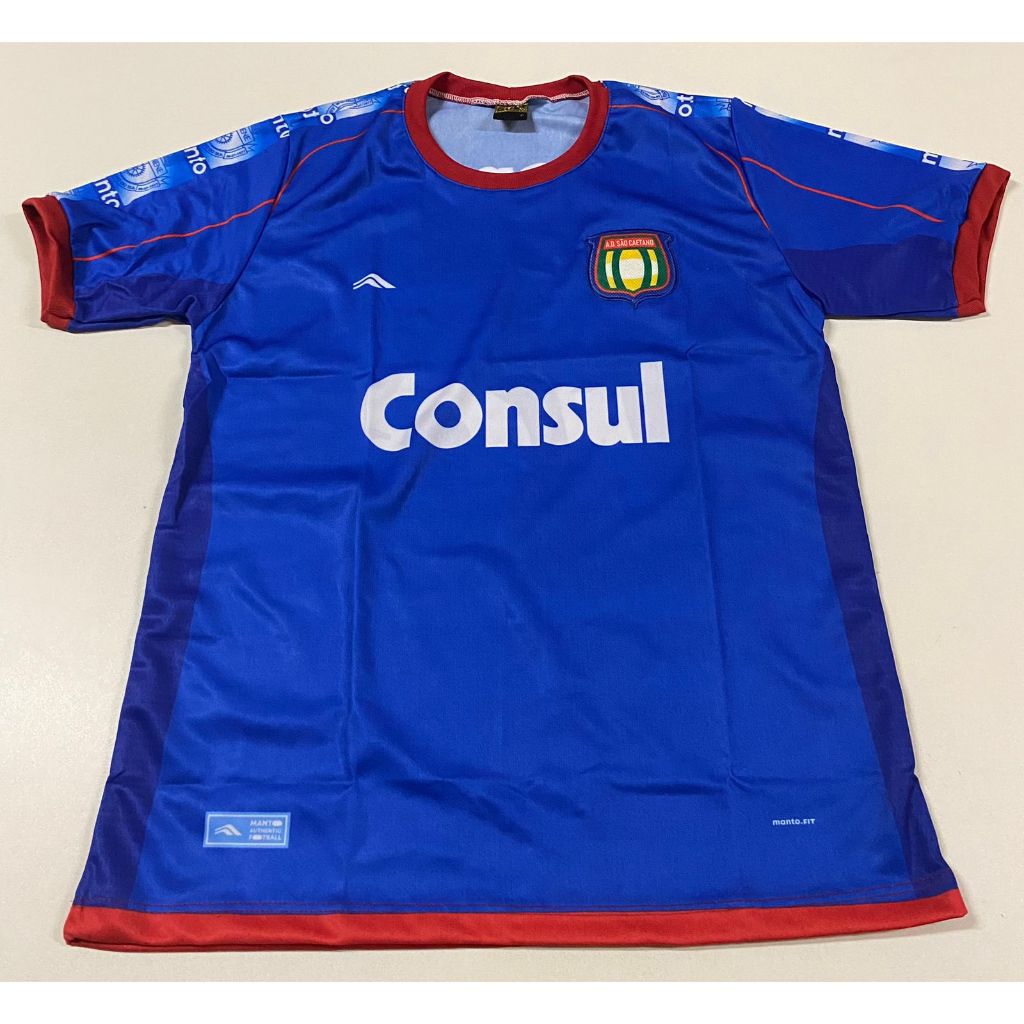 Camisa Futebol Retrô São Caetano 2000 Modelo Histórico