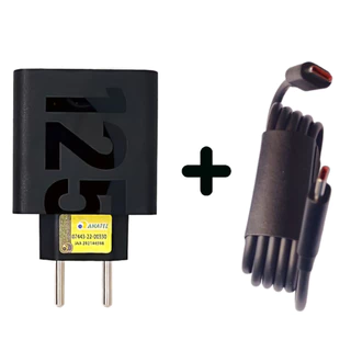 Carregador Turbo 125w Tipo C Para Tudos os telefones celuares tipo-c