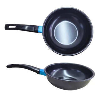 Panela Frigideira Antiaderente Reforçada Para Cozinhas Luxo 30 x 16 Cm