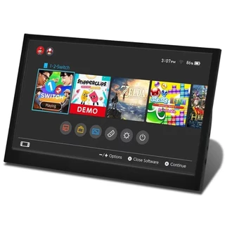 Monitor de Jogos TFT Portátil, 11.6 polegadas, Resolução 1366x768