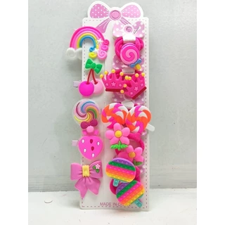 Kit 15 Pçs Presilha De Cabelo De infantil Com Desenho De Princesa/AcessóriosDeusa da lua