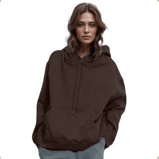 Casaco Capuz Bolso Frontal Blusa Canguru Moletom Feminino Moletom Capuz Bolso Frontal Blusa Canguru Casaco Feminino Casaco Feminino Touca Ajustável Bolso Canguru Cordão Slim