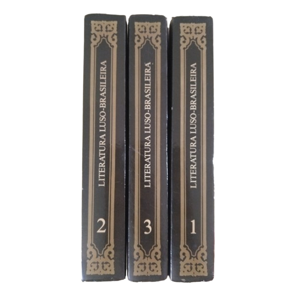 Livro Literatura Luso-Brasileira em 3 volumes