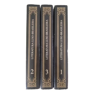 Livro Literatura Luso-Brasileira em 3 volumes