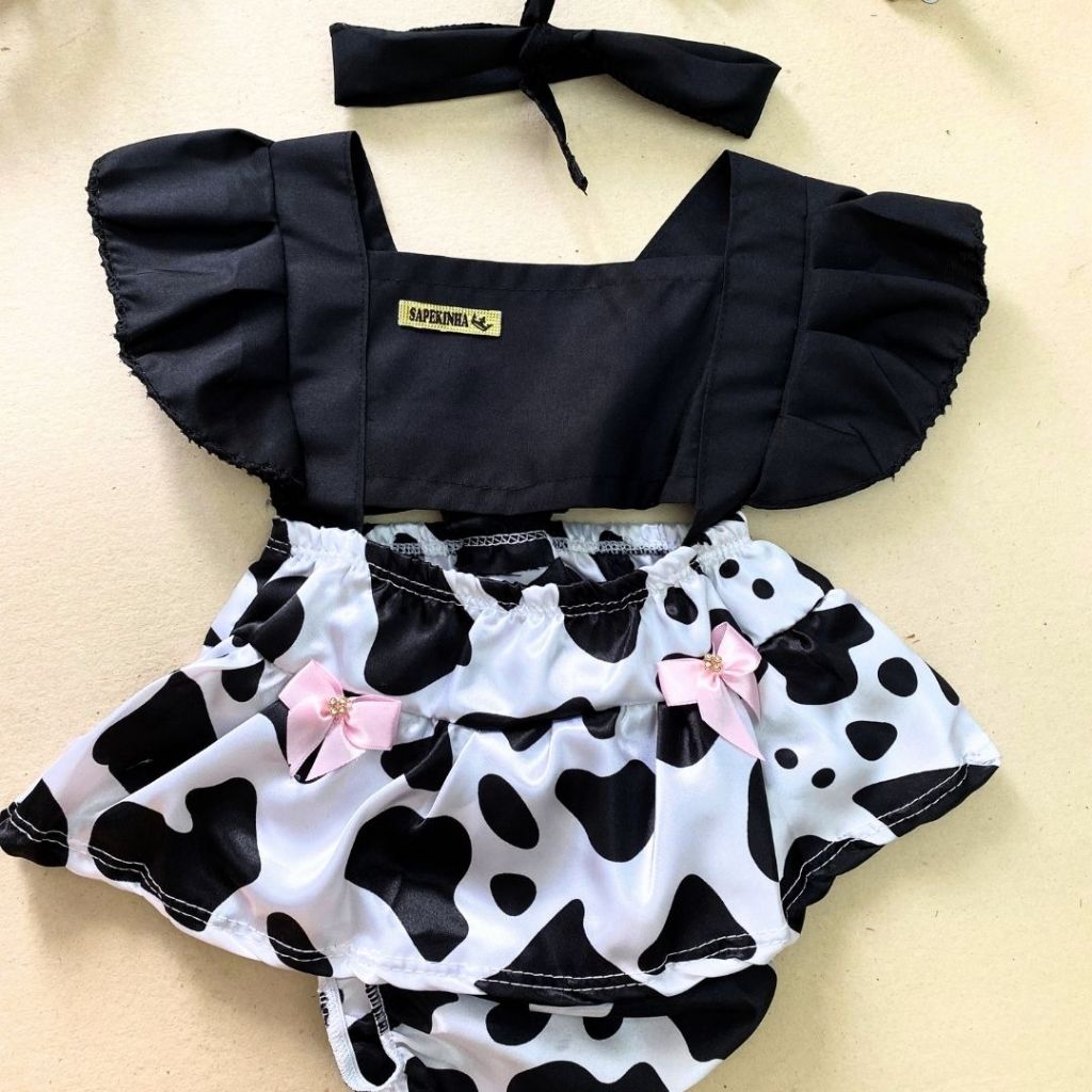 Romper Jardineira Temático Mesversário Bebê Menina