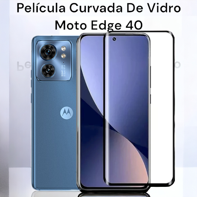 Película De Vidro Curvada Moto Edge 40 5G/ Edge 40 Neo | Shopee Brasil