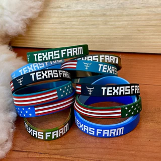 Pulseira Silicone Texas Farm Estilo Country