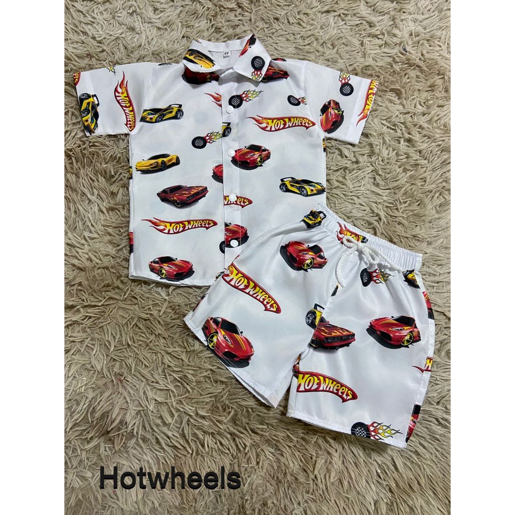 CONJUNTO MAURICINHO HOT WHEELS