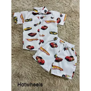 CONJUNTO MAURICINHO HOT WHEELS