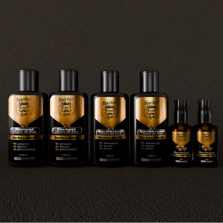 Produtos Para Barba 2 Balm, 2 Shampoo e 2 Óleo