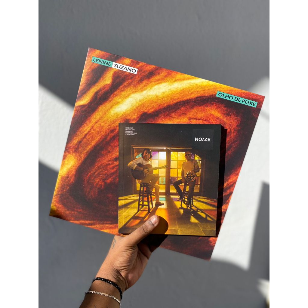 DISCO DE VINIL - OLHO DE PEIXE - LENINE E SUZANO