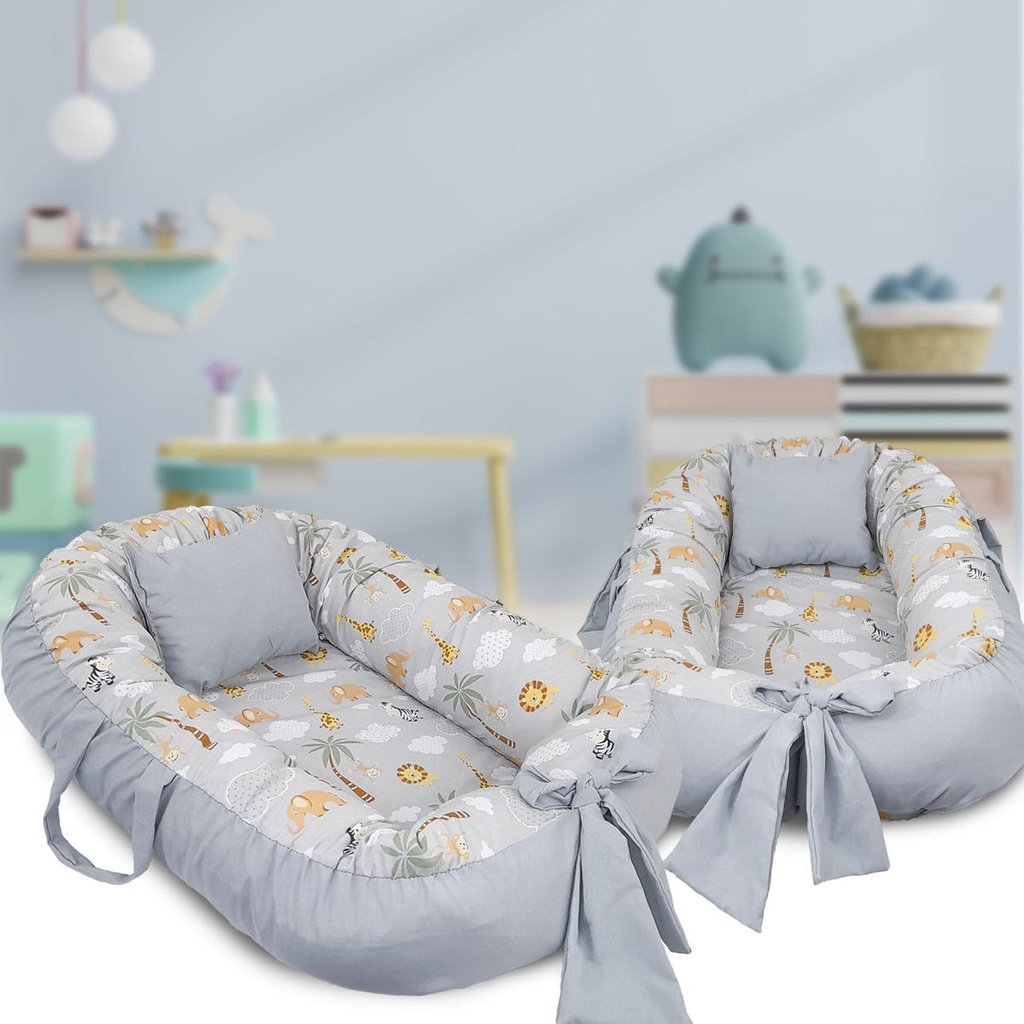 NINHO REDUTOR DE BERÇO E CAMA, COM TRAVESSEIRO PARA BEBE RECEM NASCIDO ...