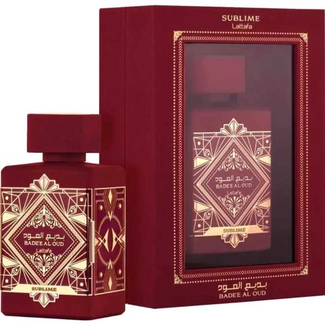 Perfume árabe Bade'e Al Oud Sublime Edp -100 ml Lattafa feminino