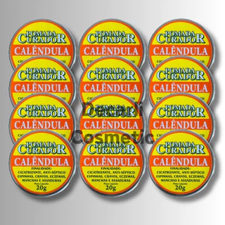 12 UN POMADA CALÊNDULA CURADOR -20g