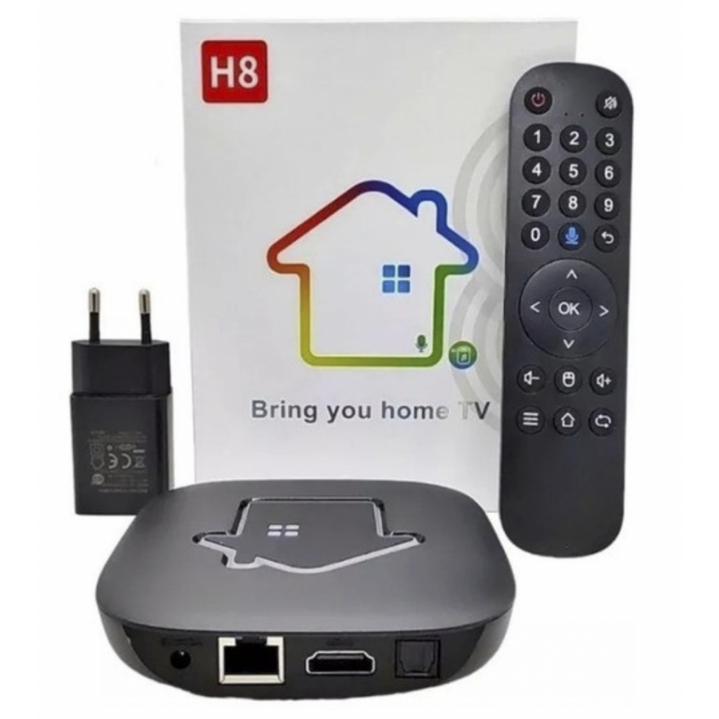 H8 BOX lançamento Original e Autêntico HTV