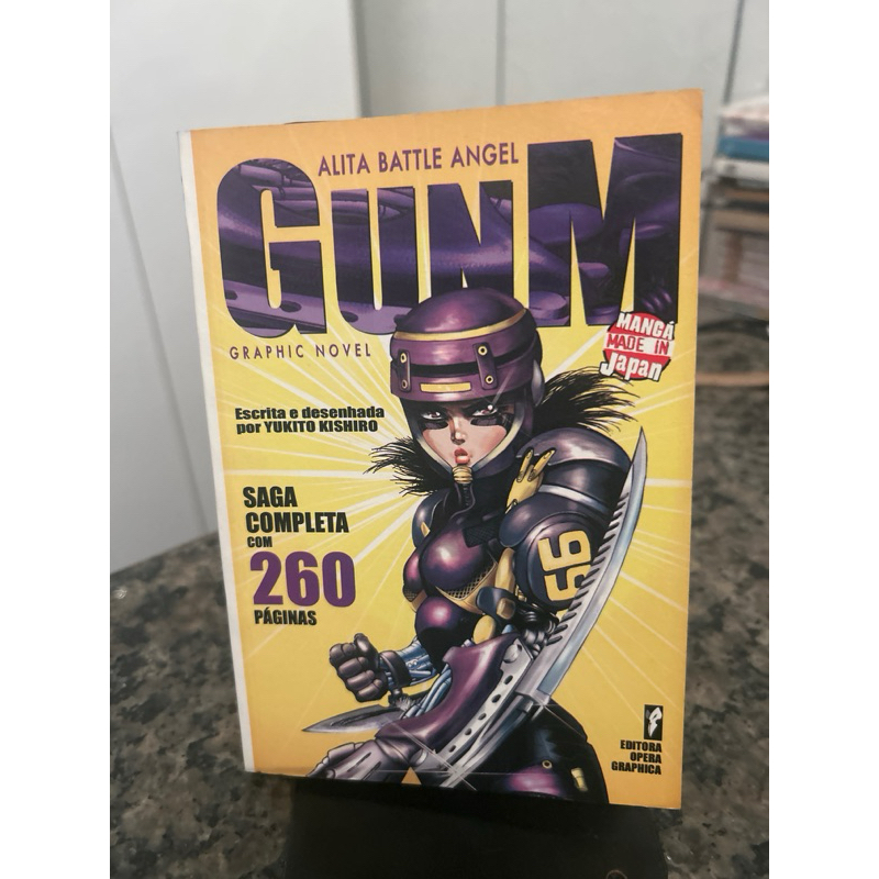 Mangá Alita Battle Angel Gunm Graphic Novel | Shopee Brasil