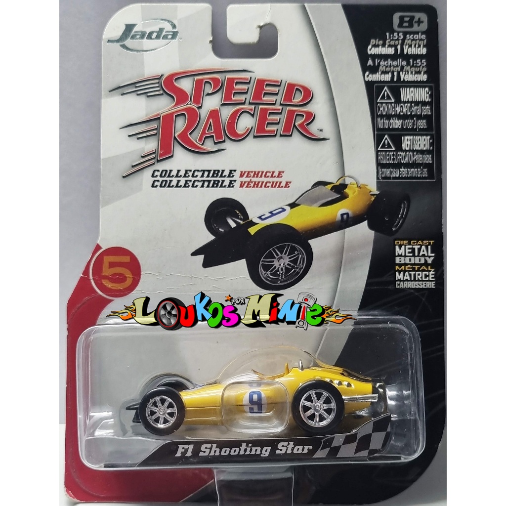 Jada Toys F1 Shooting Star Speed Racer Escala 1:55 Lacrado