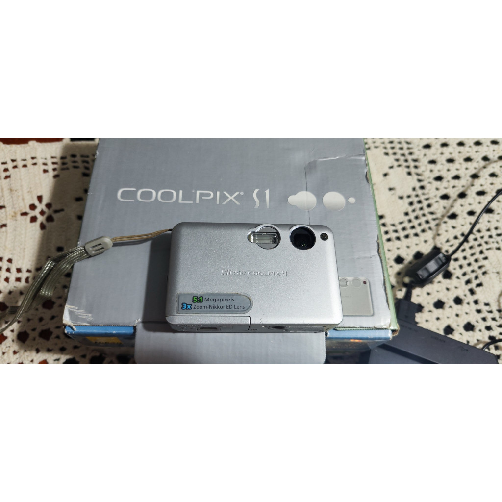 Câmera Digital Nikon Coolpix S1 5.1 Megapixels 3x Optical | Shopee