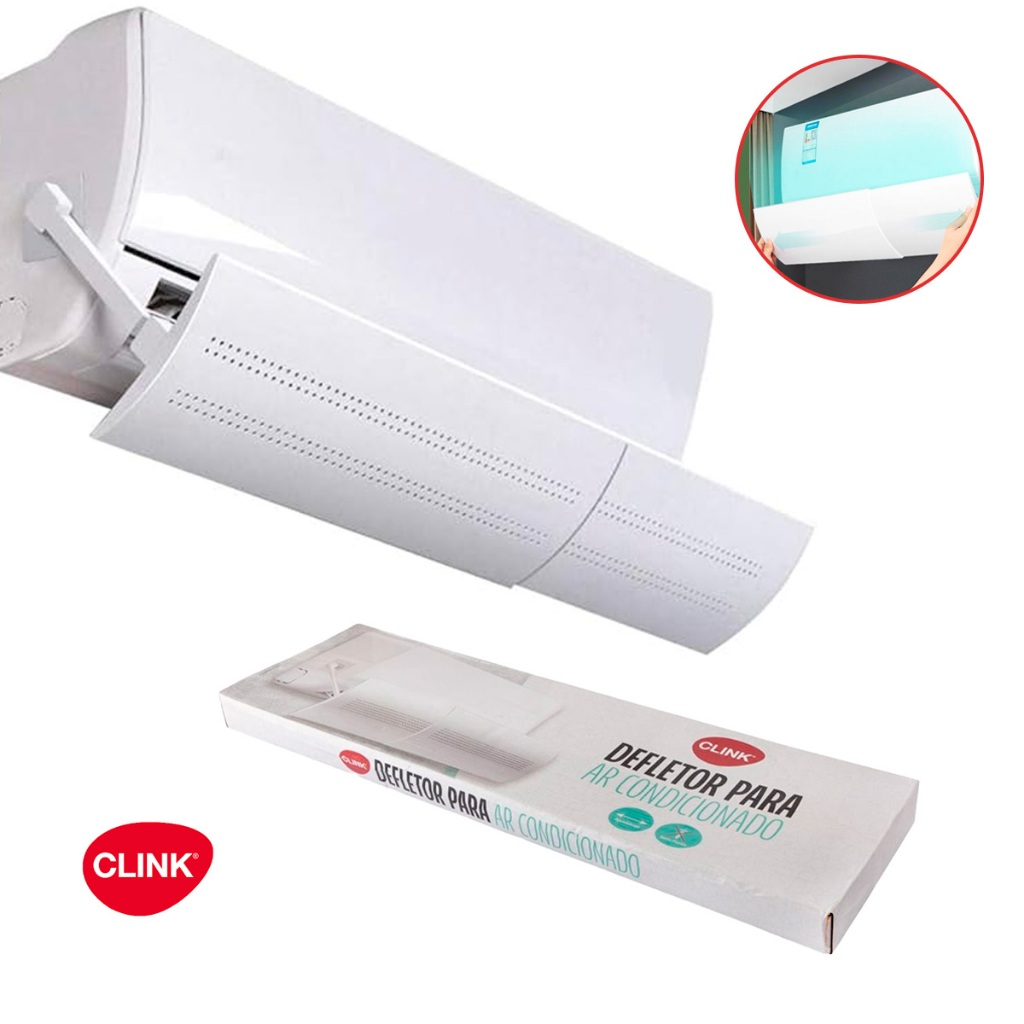 Defletor para Ar Condicionado Split Universal Ajustável | Shopee Brasil