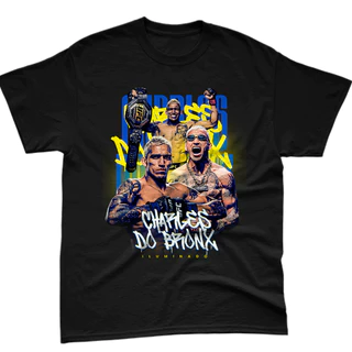 Camiseta Camisa Blusa Unissex Algodão Lutador Charles Do Bronx Oliveira