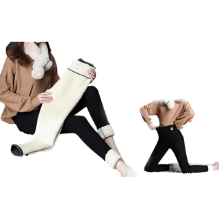 Calça Plush Veludo Flanelada Peluciada Forro Lã LEGGING