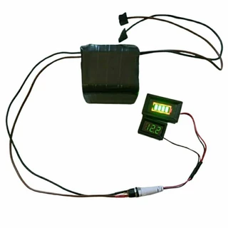Pack de Bateria 18650 lítio 9 células,12v