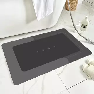 Tapete Antiderrapante de Banheiro Super Absorvente e Secagem Rápida
