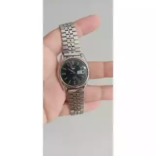 Relógio Seiko 5 - Seiko 6119 Grafite - Relógio Automático - Relógio Seiko Automático