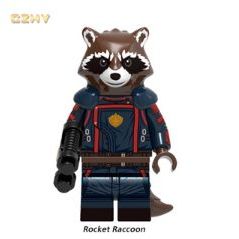 Boneco Rocket Raccoon Rocky Racum Guardiões da Galaxia Colecionável ...