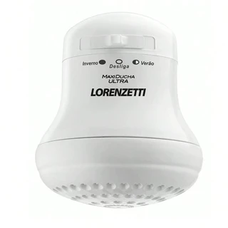 Chuveiro elétrico de parede Lorenzetti Maxi Ducha Ultra branco 5500W s/cano