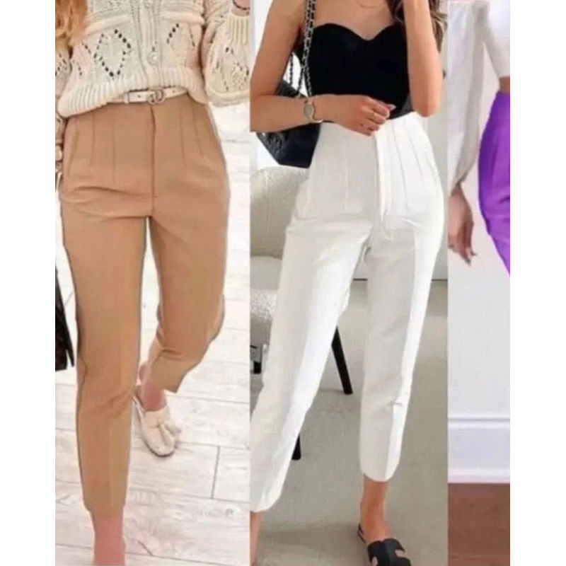 Calça alfaiataria estilo Zara