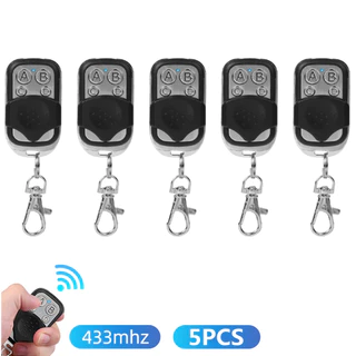 Kit Controle Remoto Portão eletrônico universal 4 canais Clone Com bateria chaveiro Copiador Duplicador 433