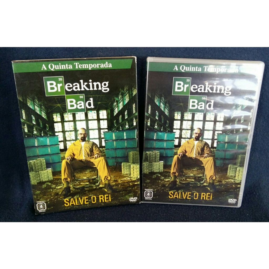 DVD - Breaking Bad - A Quinta Temporada - Salve o Rei | Shopee Brasil