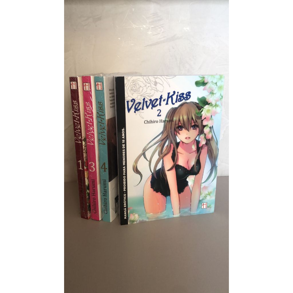 VELVET KISS Completo - Mangá +18 - vol. 1 ao 4 | Shopee Brasil