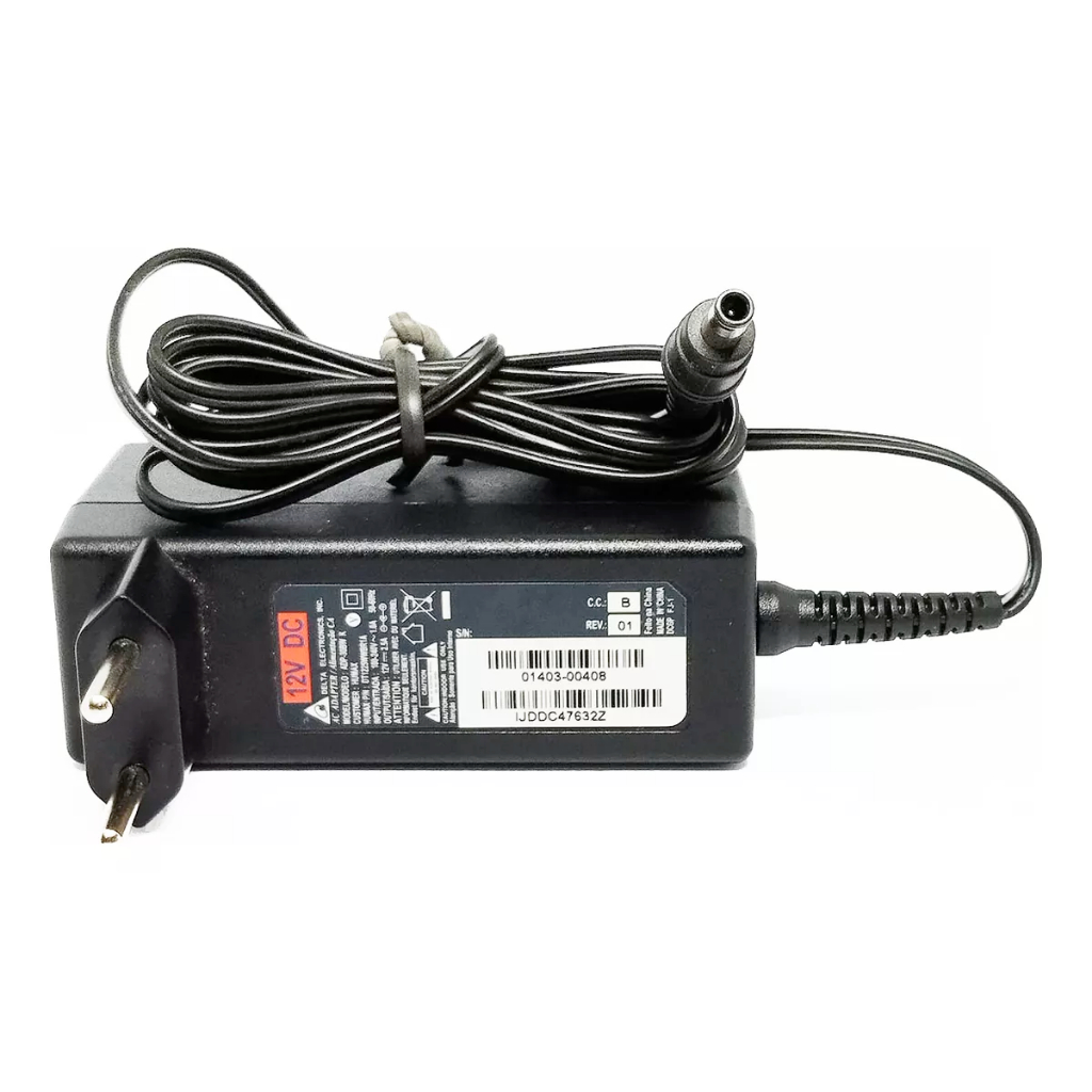 10 Fonte AC/DC 12V 2,5A Lite-on, Delta Pino Agulha Central Estabilizada ...