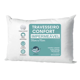 1 Travesseiro Alto Firme Antialergico 50x70cm extra macio sleep evolution