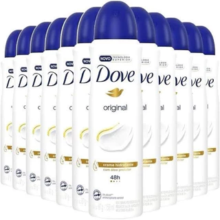 Kit C/ 12 Desodorante Dove Aerossol Antitranspirante Original 150ml 89g