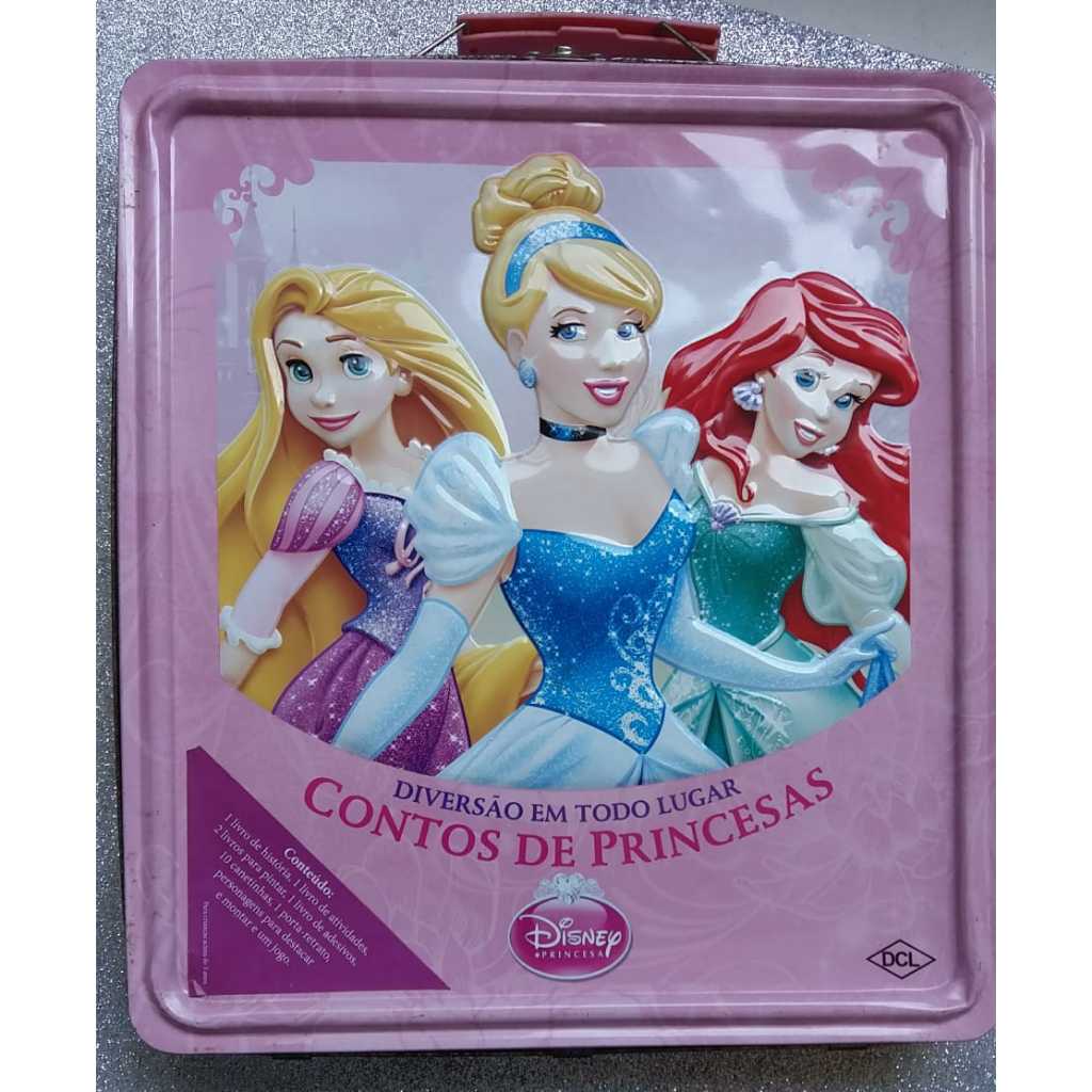 Maleta de Contos de Princesas / Disney Princesas | Shopee Brasil