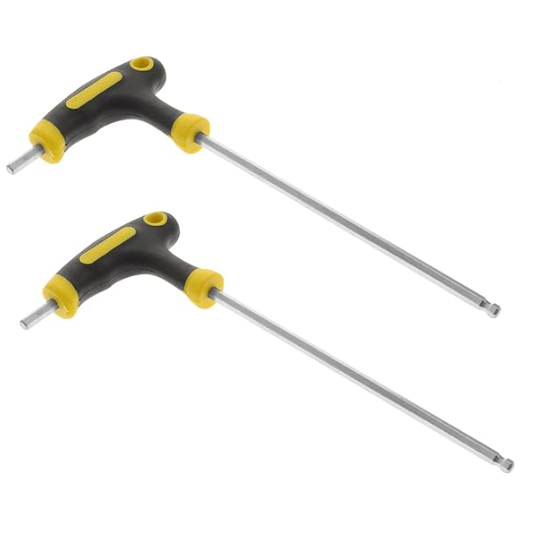 Chave Allen T Hexagonal Com Cabo 3mm