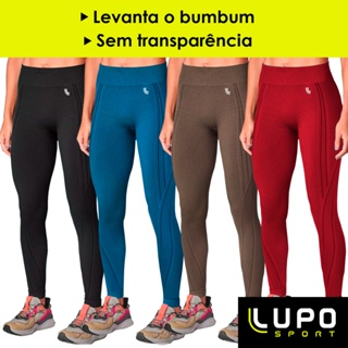 Calça Legging Lupo ACT Seamless Sportwear Com Listra Lateral 71716-001