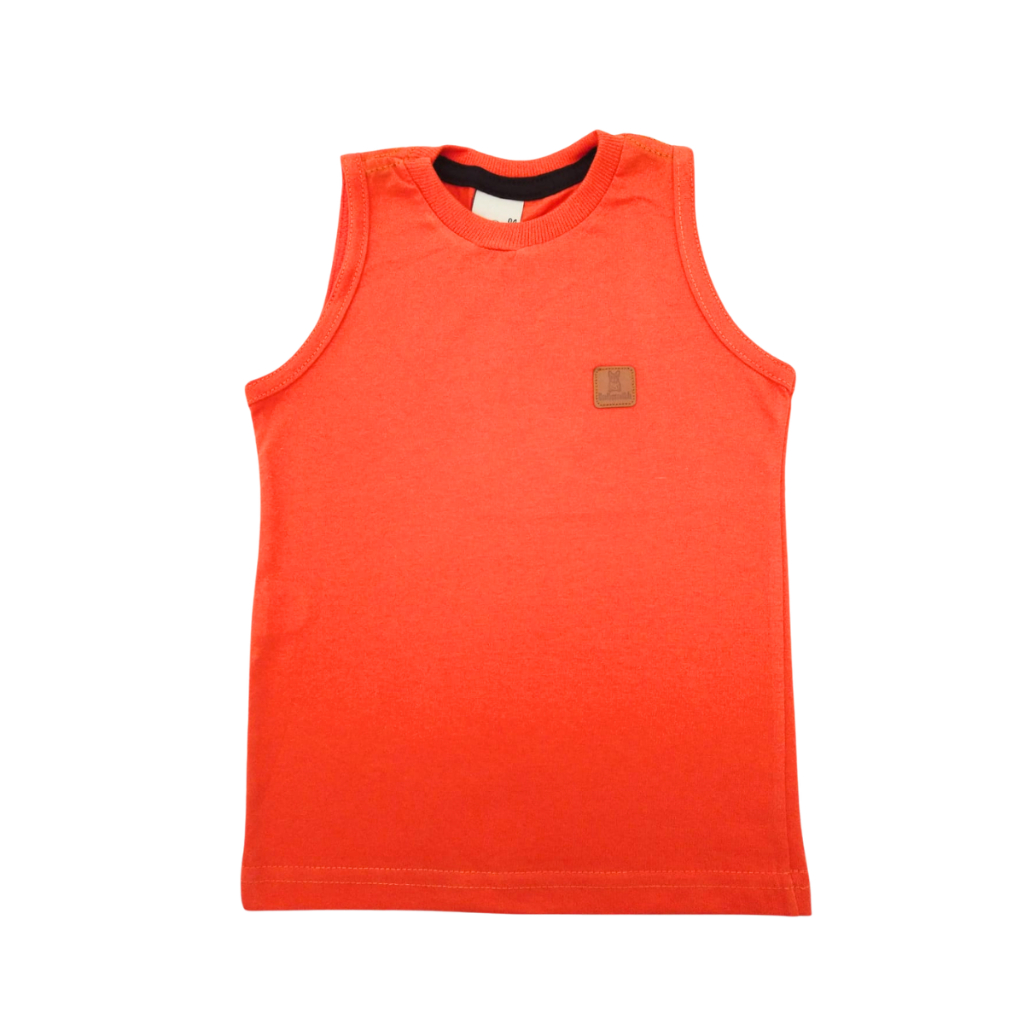 Camiseta Original Regata Infantil Menino 100% Algodão Qualidade Premium Criança