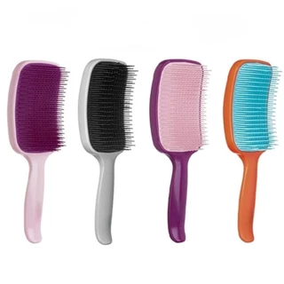 Kit 10 Escovas Raquete Flex de Desembaraçar Cabelos Para Revender