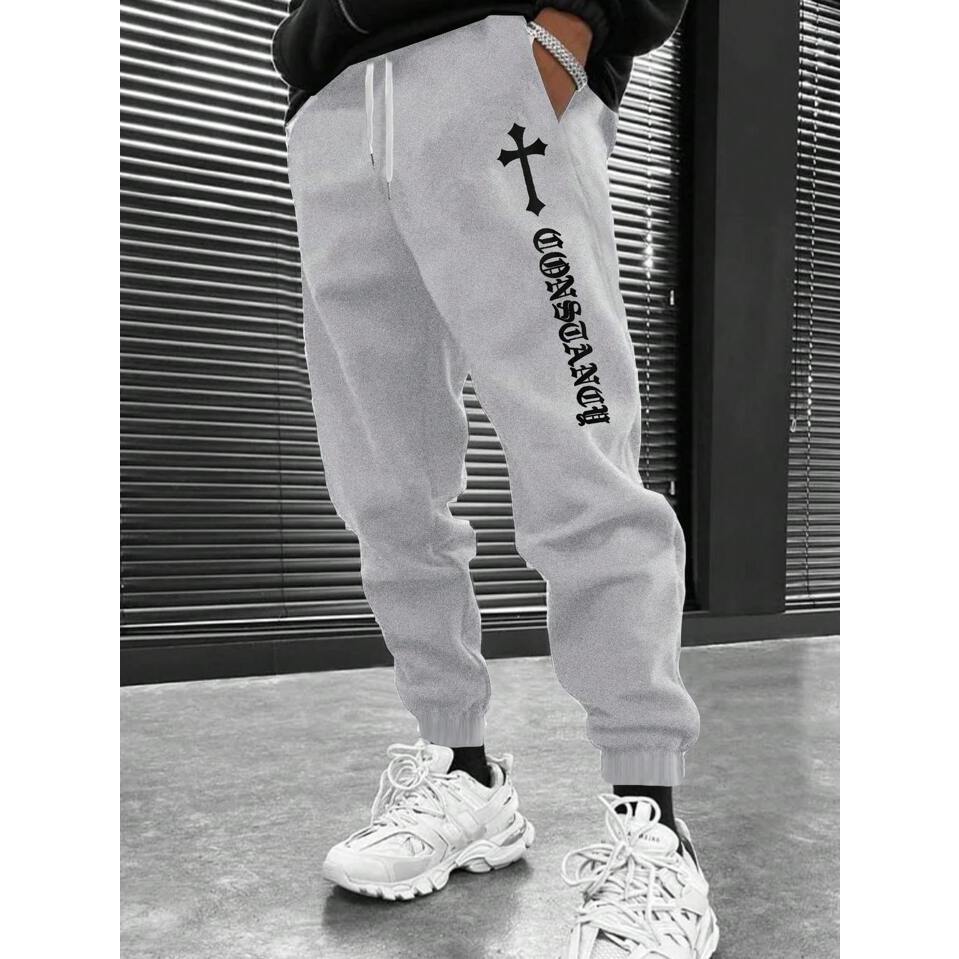 Calça Moletom Cinza Bolso Academia Masculinas Unissex Corrida