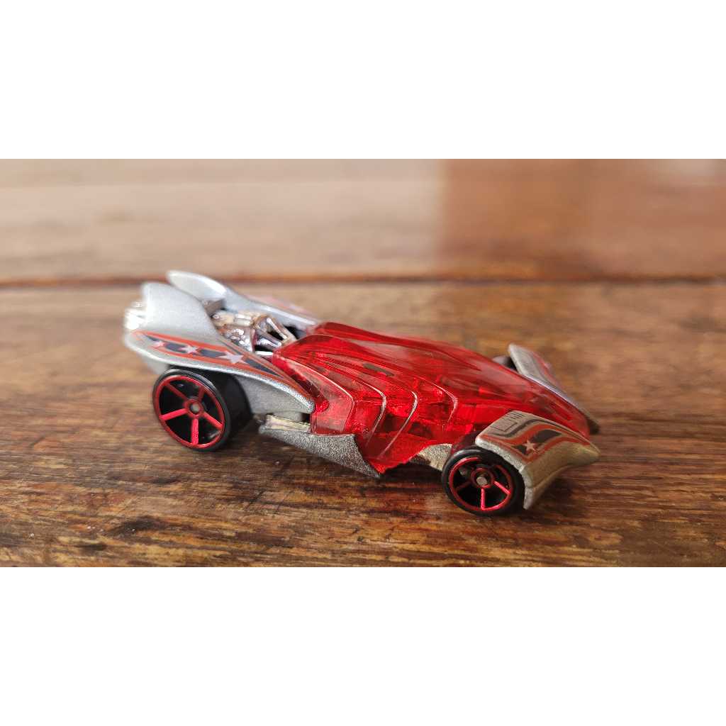 Hot Wheels - Firestorm Vermelho - Jet Rides 2008 (Fora da