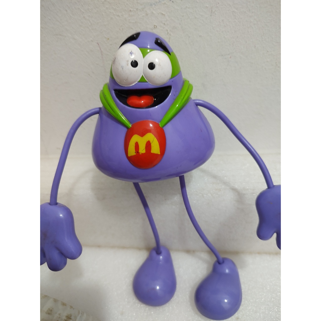 Boneco Grimace Turma do Roald Mc Donald's 22cm | Shopee Brasil