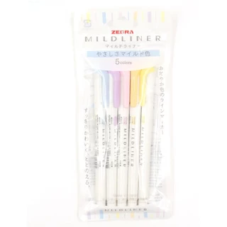 Caneta Zebra Mildliner Pen Set Natural / Gentle Kit