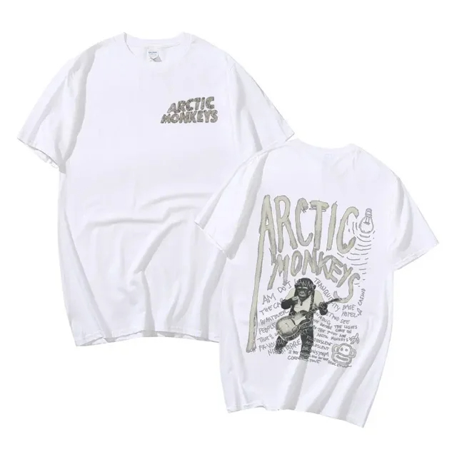 Camiseta T-Shirt Básica Arctic Monkeys Rock Hip Hop Música Camisa