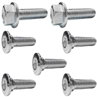 Kit 5 Parafuso Disco + 2 Parafuso Pinça Freio Cg Titan Fan Start 125 150 160 Stilo